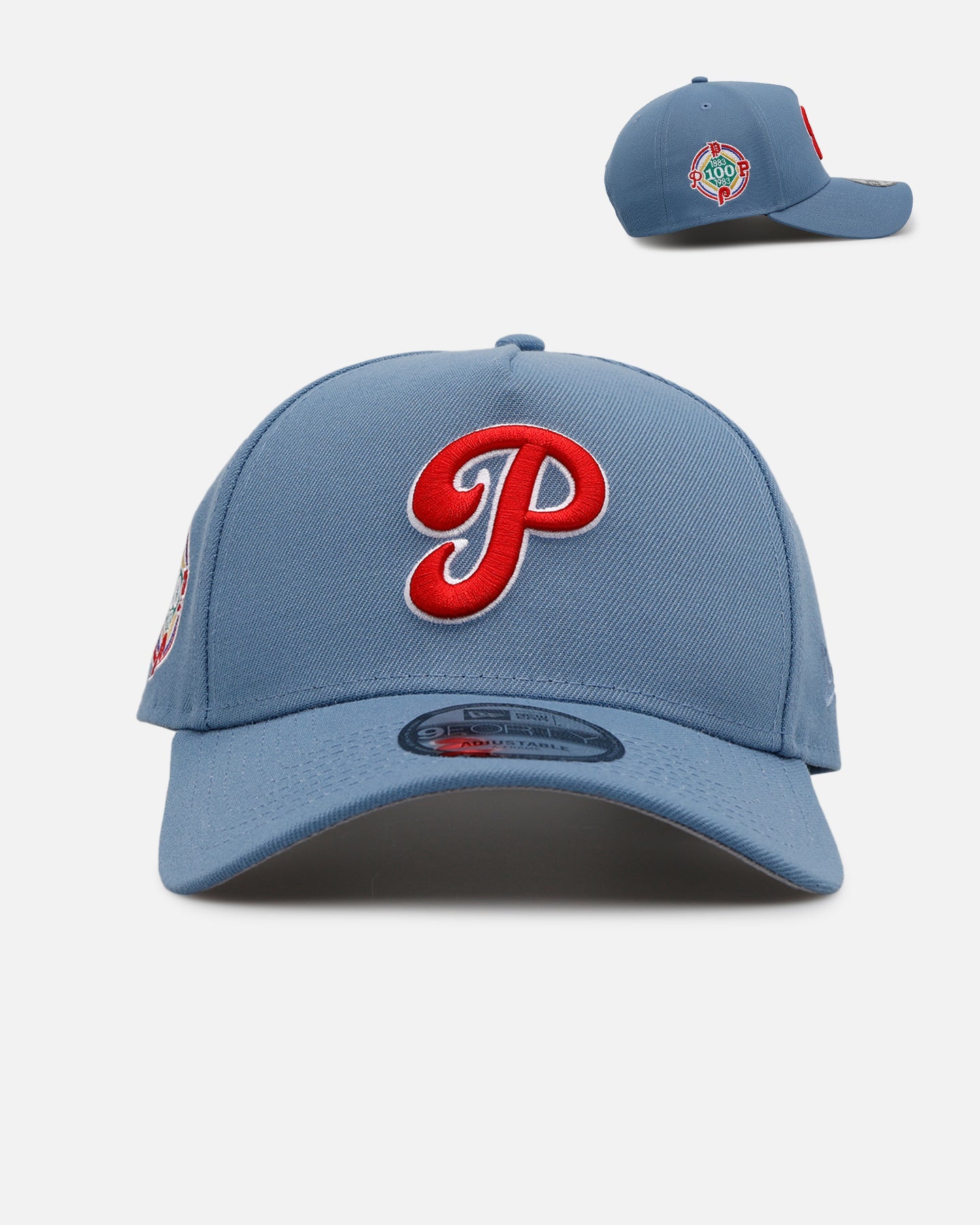 New Era Philadelphia Phillies 'Faded Blue' 9FORTY A-Frame Snapback Faded Blue
