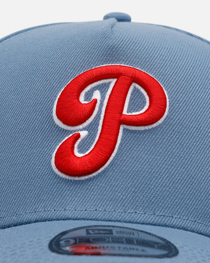 New Era Philadelphia Phillies 'Faded Blue' 9FORTY A-Frame Snapback Faded Blue
