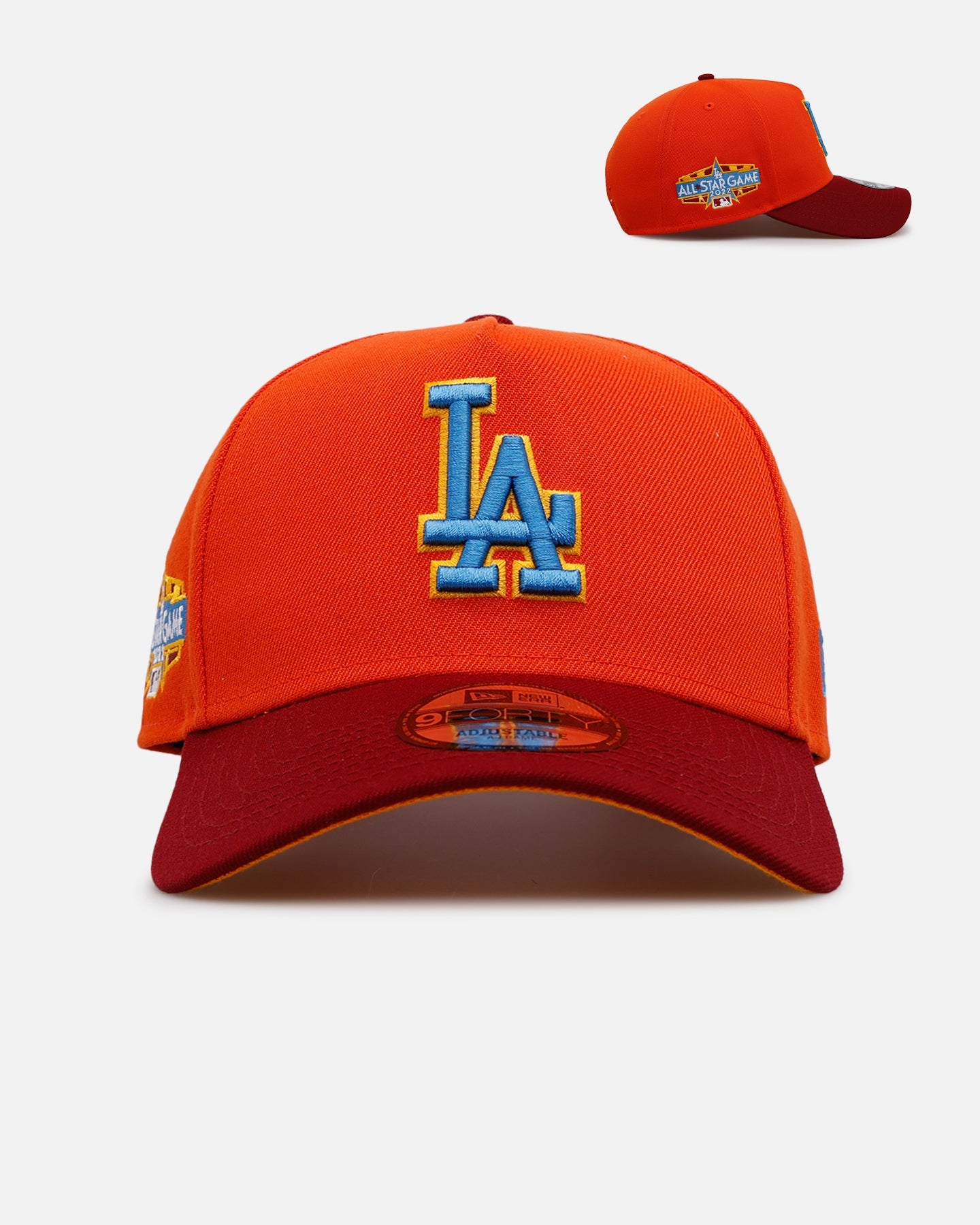 New Era Los Angeles Dodgers 'Horizon' 9FORTY A-Frame Snapback Orange