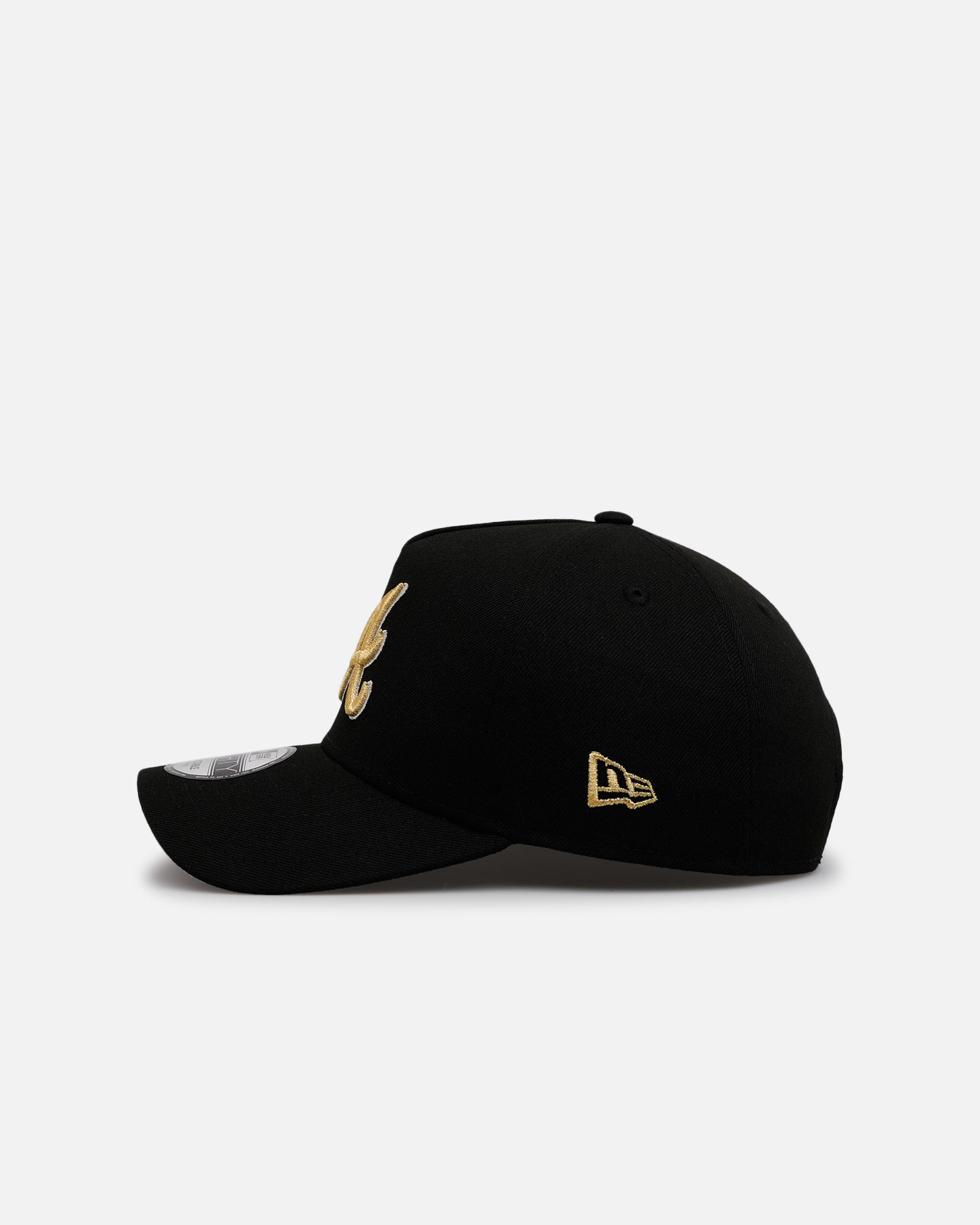 New Era Atlanta Braves 'New Year's Eve' 9FORTY A-Frame Snapback Gold/Silver