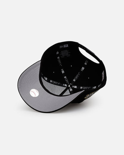 New Era Atlanta Braves 'New Year's Eve' 9FORTY A-Frame Snapback Gold/Silver