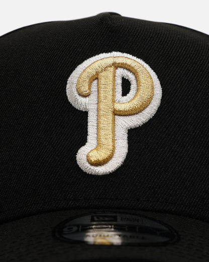 New Era Philadelphia Phillies 'New Year's Eve' 9FORTY A-Frame Snapback Gold/Silver