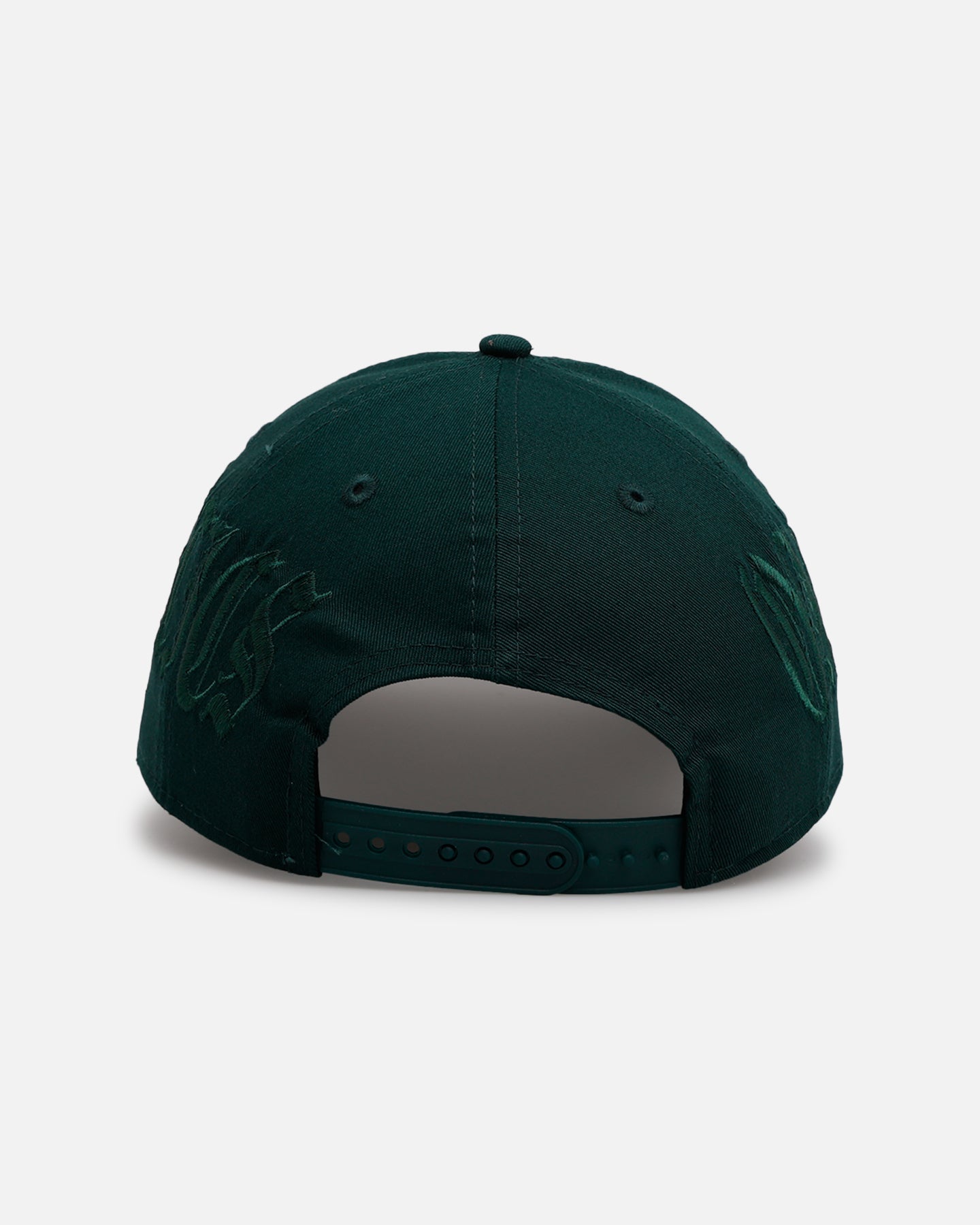 New Era Oakland Athletics 'Gothic Script Two Tone' 9FORTY A-Frame Snapback Dark Green/Black