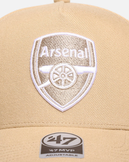 47 Brand Arsenal MVP DT Snapback Khaki/White