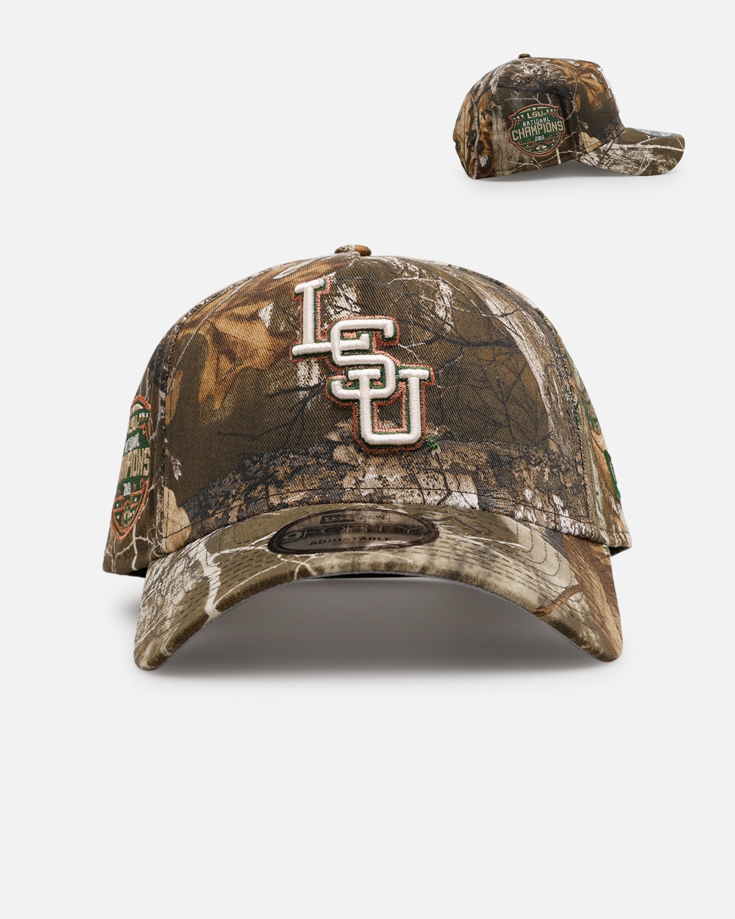 New Era LSU Tigers 'Great Outdoors' 9FORTY A-Frame Snapback Camo