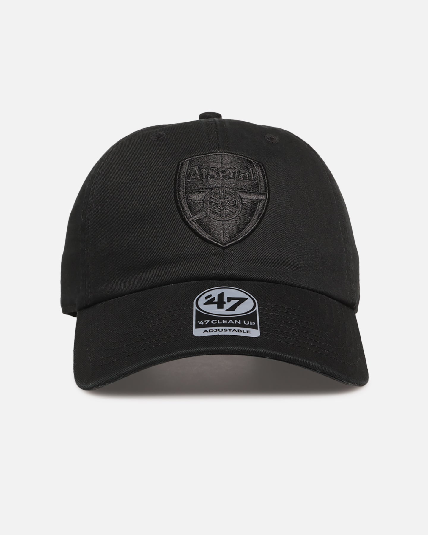 47 Brand Arsenal 47 Clean Up Strapback Black/Black