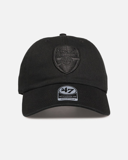 47 Brand Arsenal 47 Clean Up Strapback Black/Black