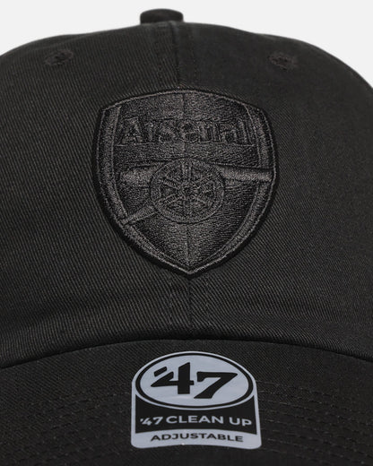 47 Brand Arsenal 47 Clean Up Strapback Black/Black