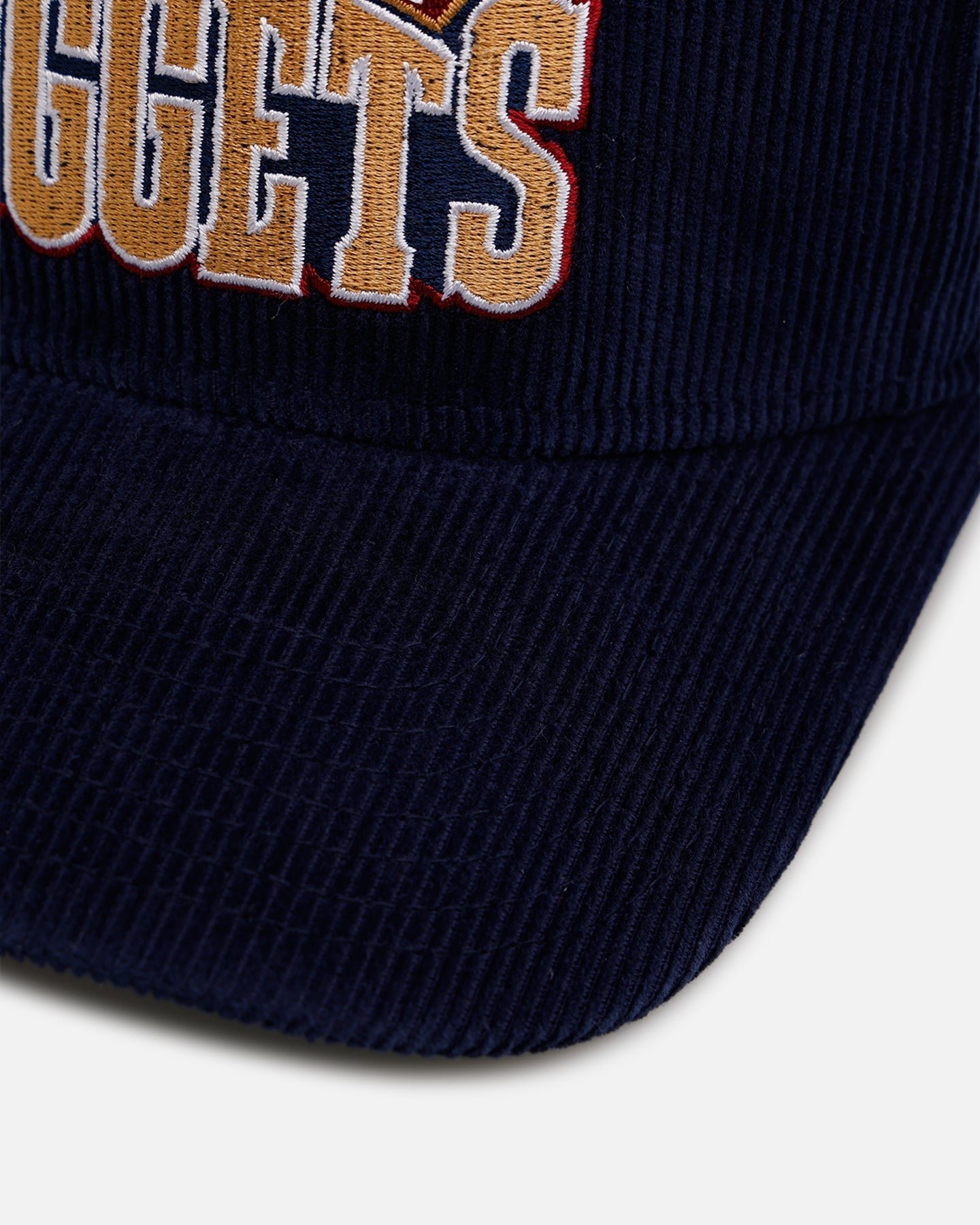 Mitchell & Ness Denver Nuggets 'Vintage Cord' Pro Pinch Corduroy Snapback Navy