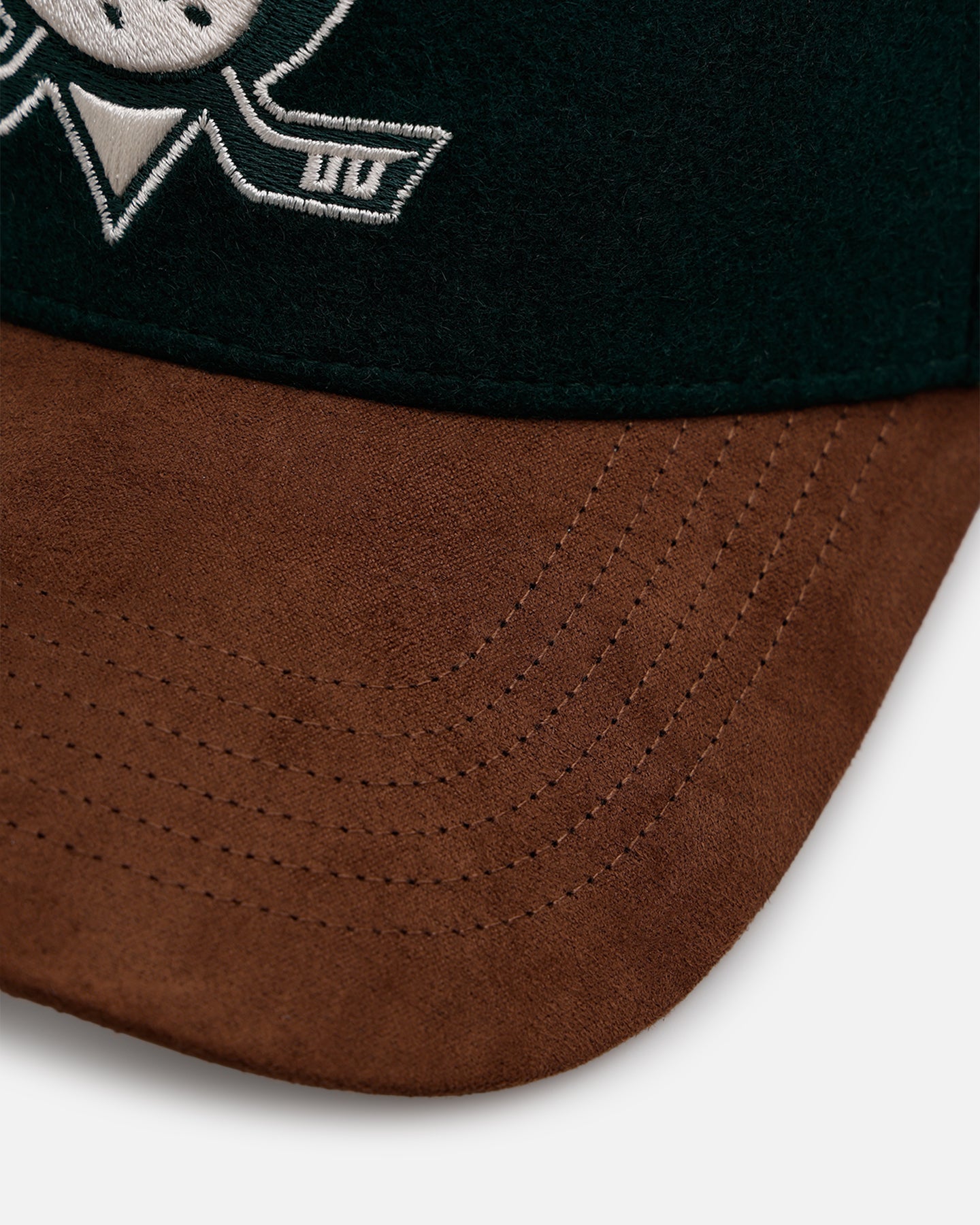 47 Brand Anaheim Ducks 'Historic' 47 Offside Snapback Green/Brown