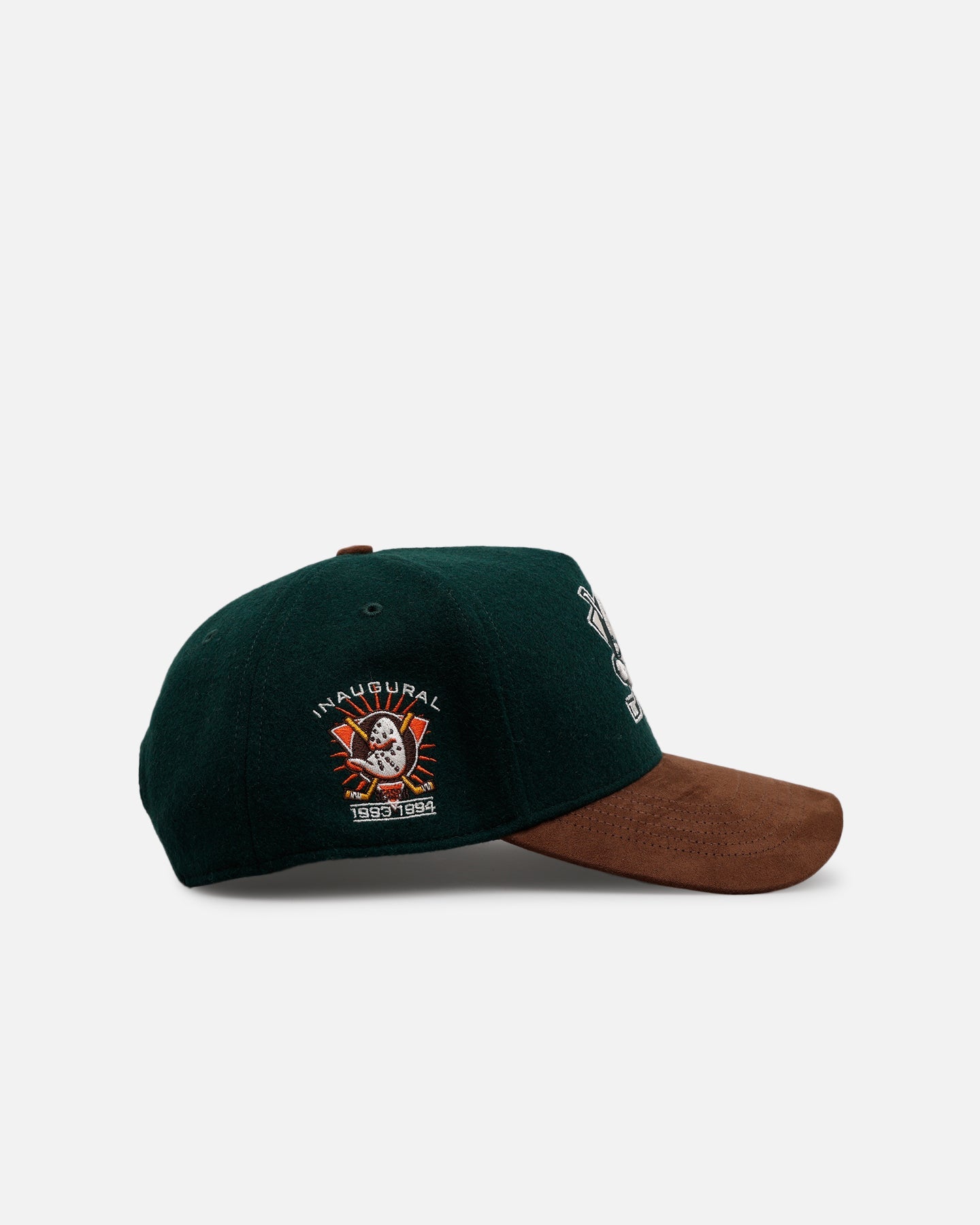 47 Brand Anaheim Ducks 'Historic' 47 Offside Snapback Green/Brown