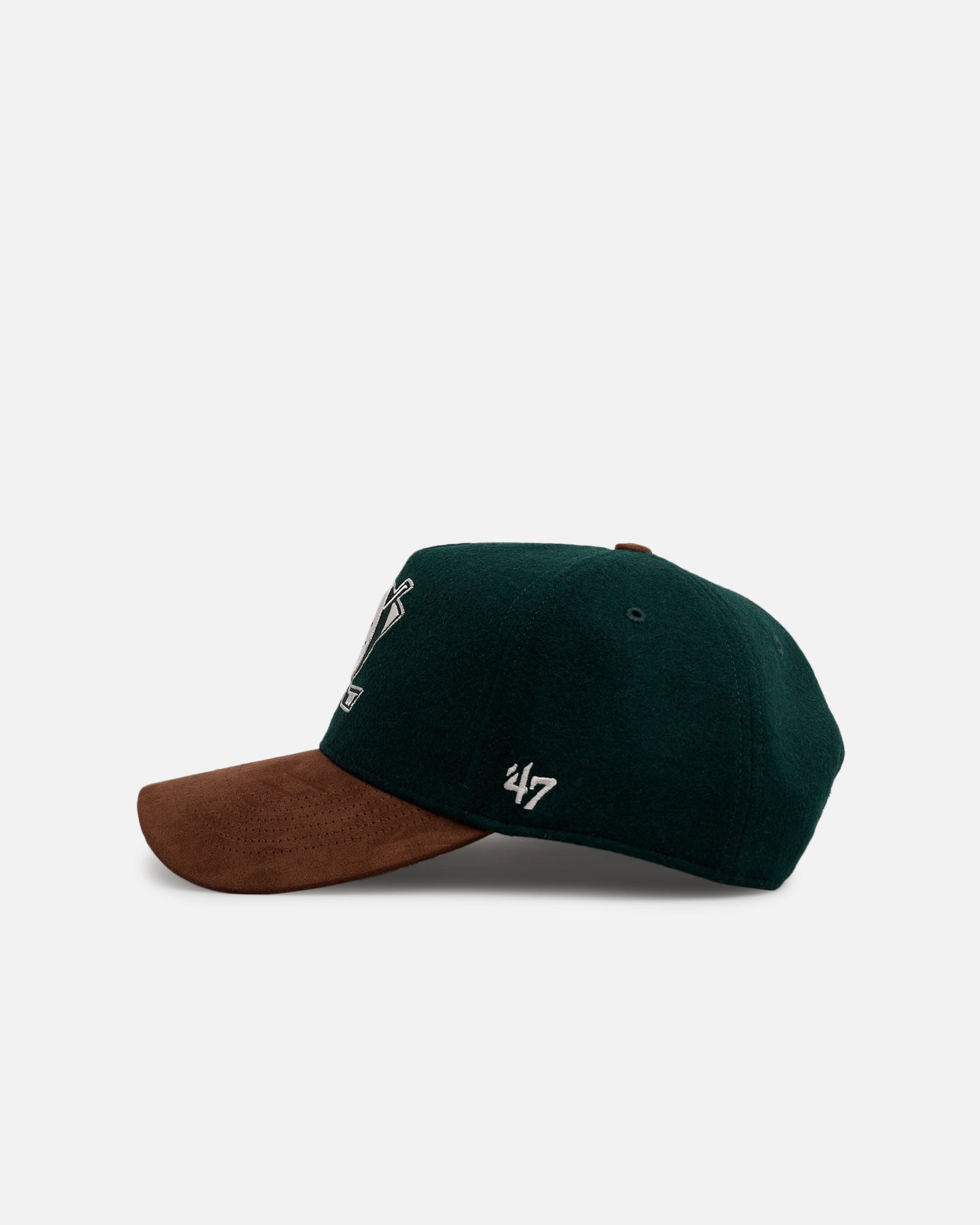 47 Brand Anaheim Ducks 'Historic' 47 Offside Snapback Green/Brown