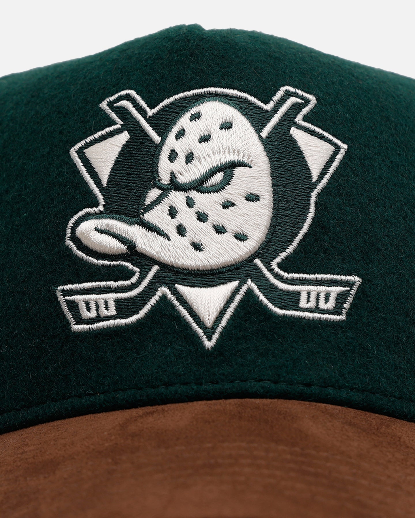 47 Brand Anaheim Ducks 'Historic' 47 Offside Snapback Green/Brown