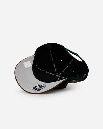 47 Brand Anaheim Ducks 'Historic' 47 Offside Snapback Green/Brown
