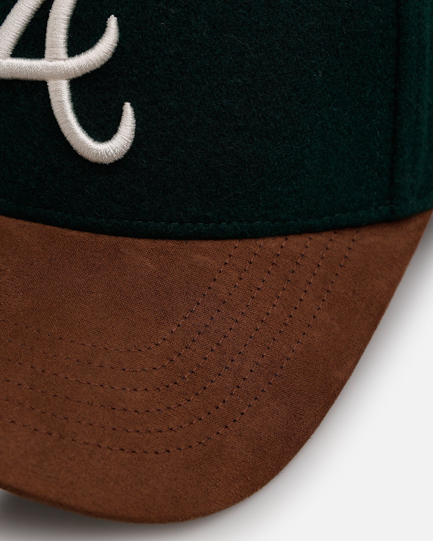 47 Brand Atlanta Braves 'Historic' 47 Offside Snapback Green/Brown