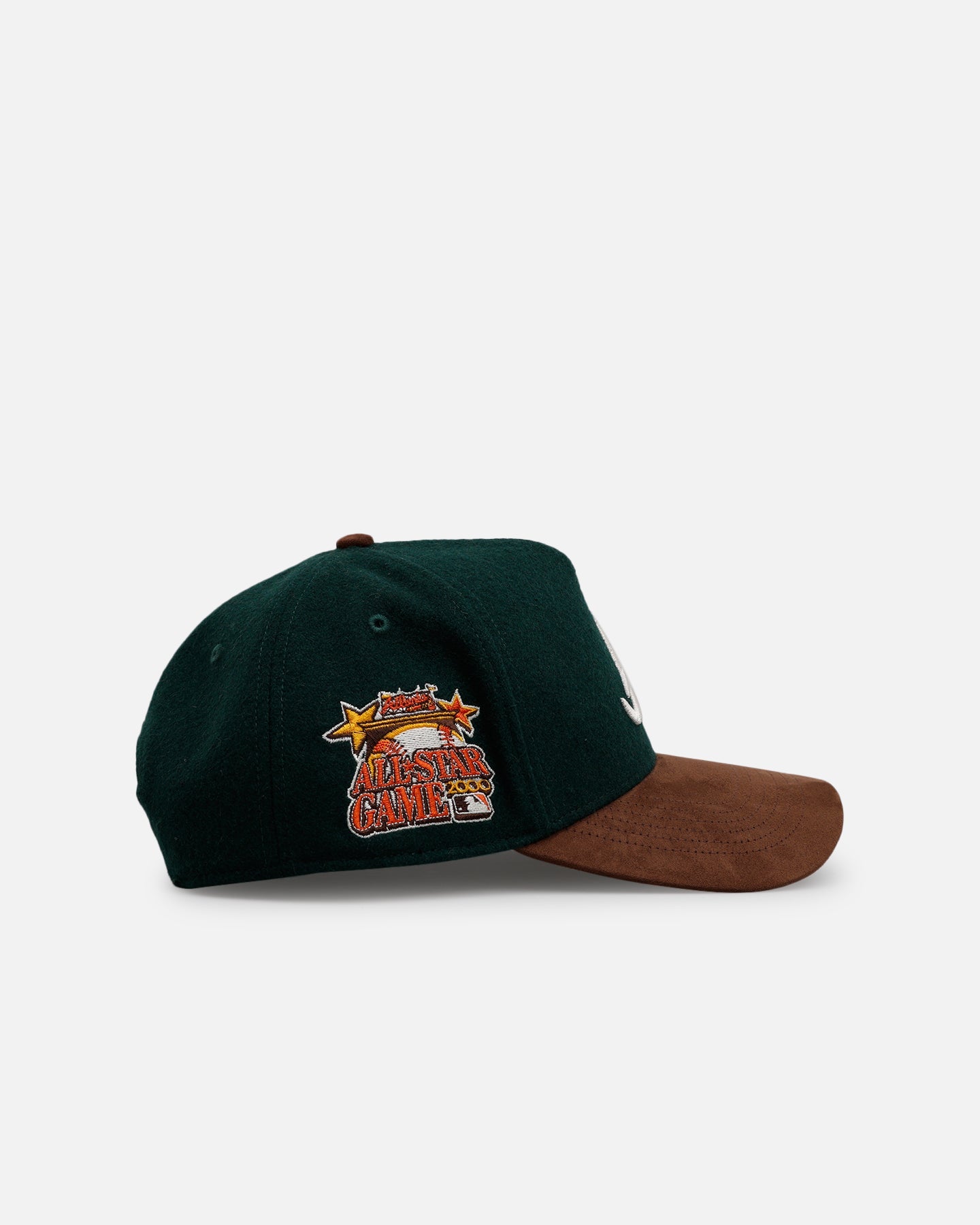 47 Brand Atlanta Braves 'Historic' 47 Offside Snapback Green/Brown