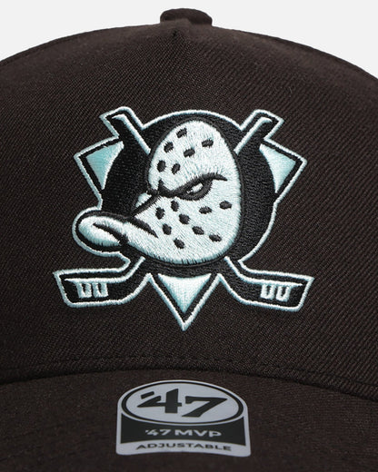 47 Brand Anaheim Ducks 'Black Turquoise' 47 MVP Snapback Black/Turquoise