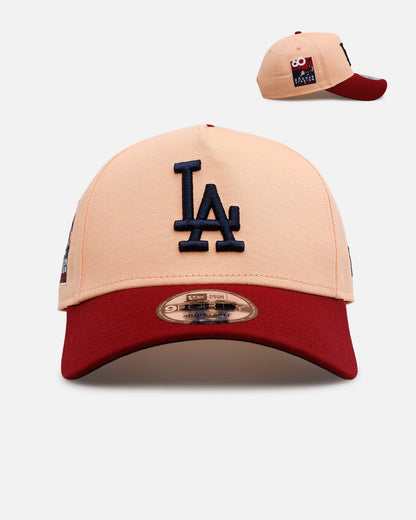 New Era Los Angeles Dodgers 'Volcano' 9FORTY A-Frame Snapback Peach