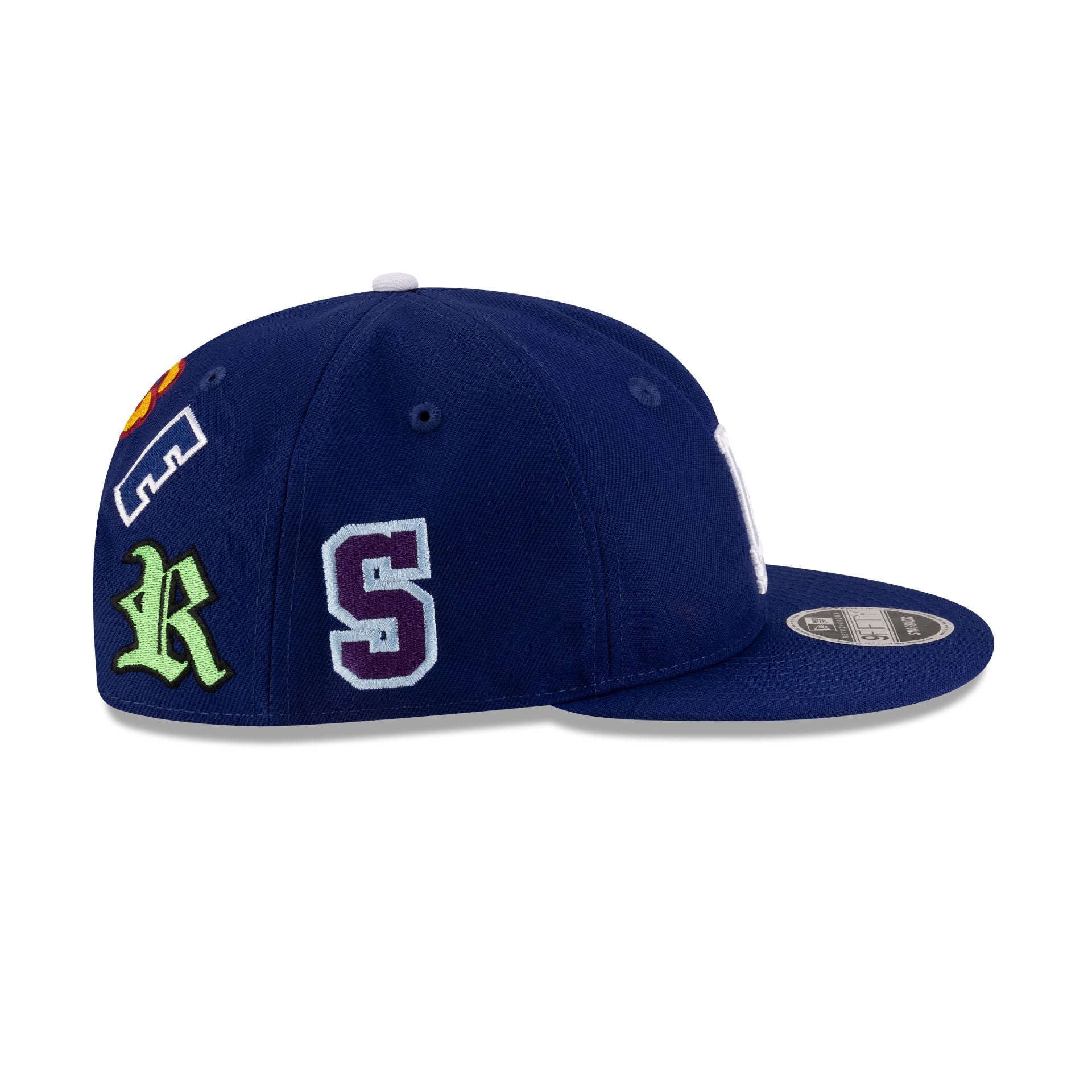 ©SAINT Mxxxxxx x Los Angeles Dodgers Retro Crown 9FIFTY Snapback Hat