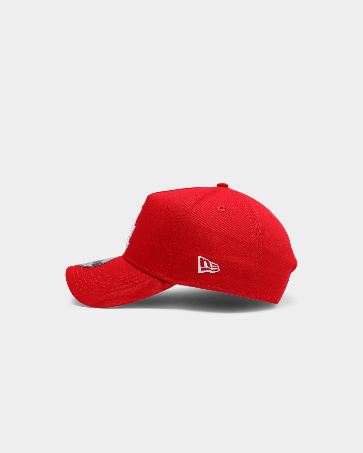 New Era Los Angeles Dodgers 9FORTY A-Frame Grey Undervisor Snapback Red/Grey
