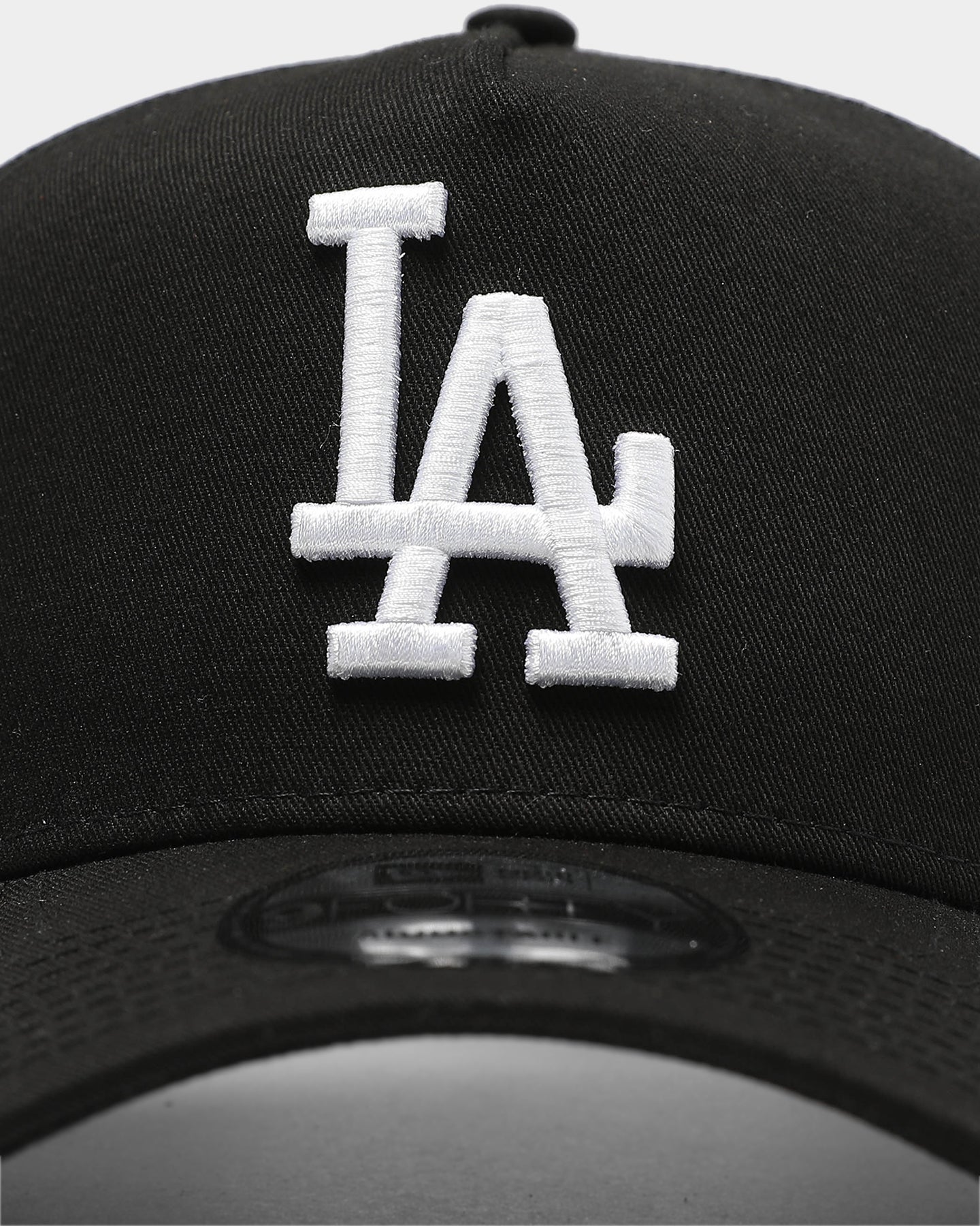 New Era Los Angeles Dodgers 9FORTY A-Frame Trucker Snapback Black