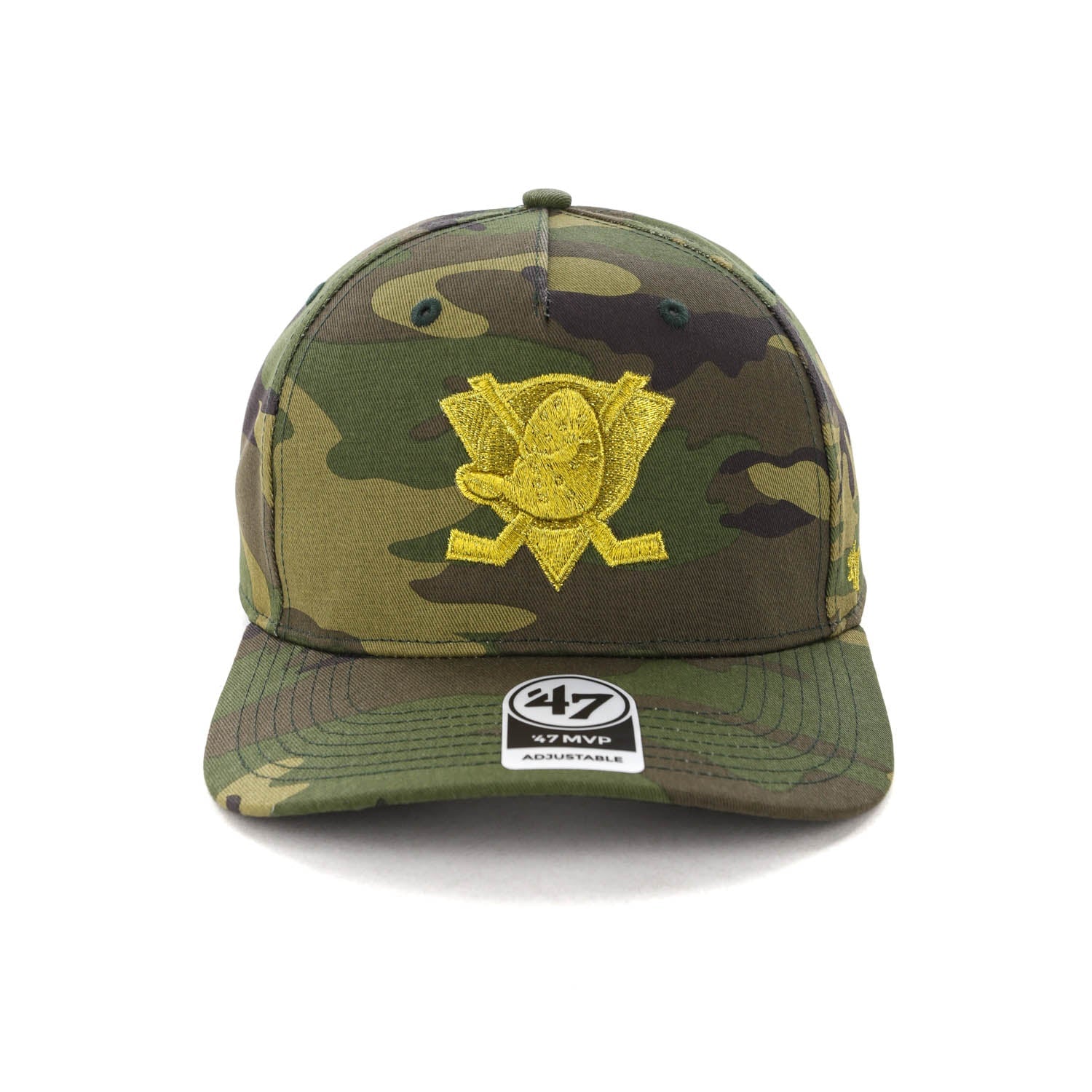 47 Brand Anaheim Ducks Camo MVP DP Strapback Camo