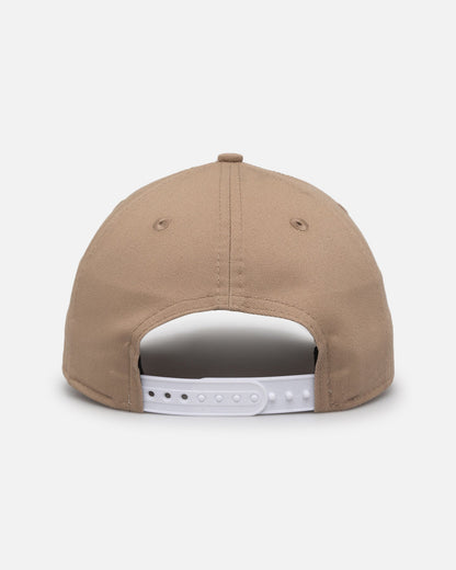 New Era Atlanta Braves 'Tumbleweed Seasonal' 9FORTY A-Frame Snapback Tumbleweed/White