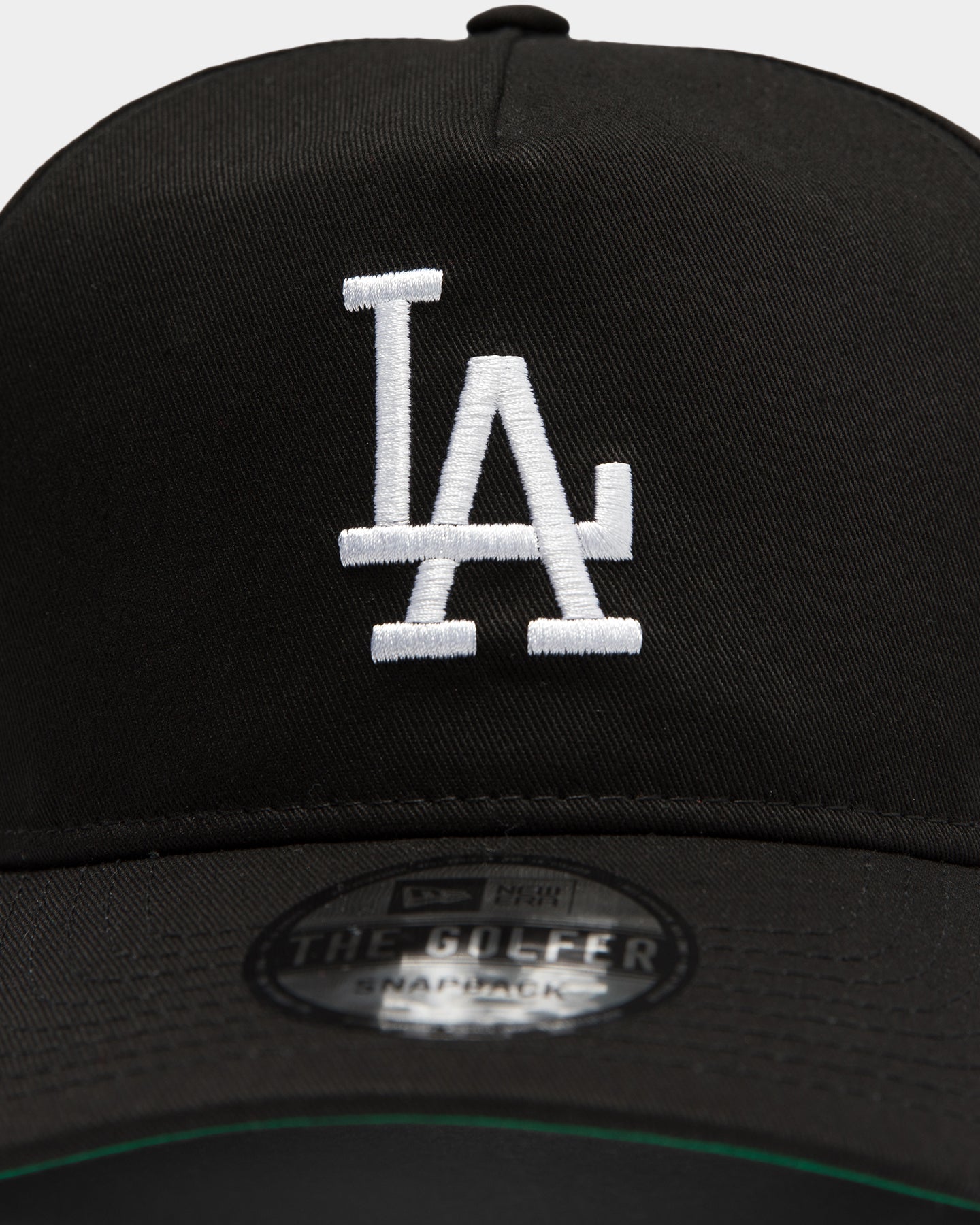 New Era Men's Los Angeles Dodgers Mini Logo Old Golfer Snapback Black/OTC