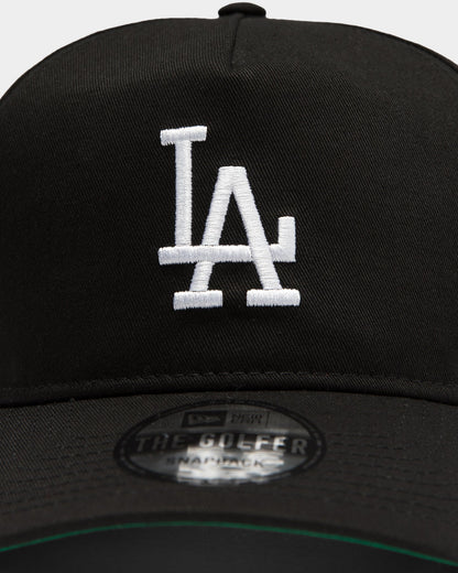 New Era Men's Los Angeles Dodgers Mini Logo Old Golfer Snapback Black/OTC