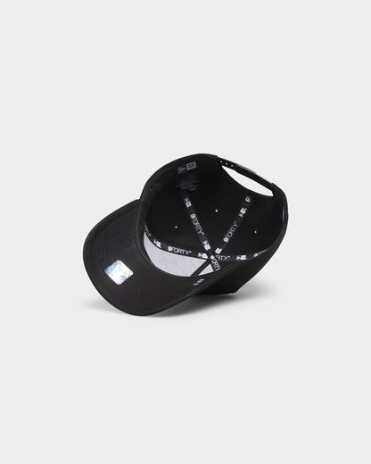 New Era Las Vegas Raiders 'Glow In The Dark Team Logo' 9FORTY A-Frame Custom Snapback Black/White