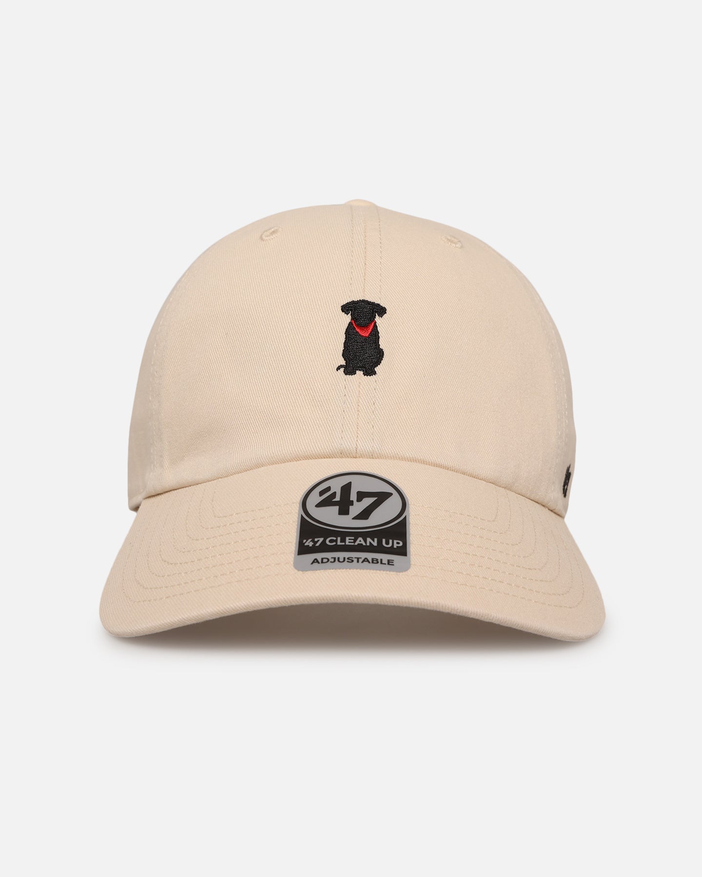 47 Brand Black Labrador 'Dog Collection' 47 Clean Up Strapback Natural