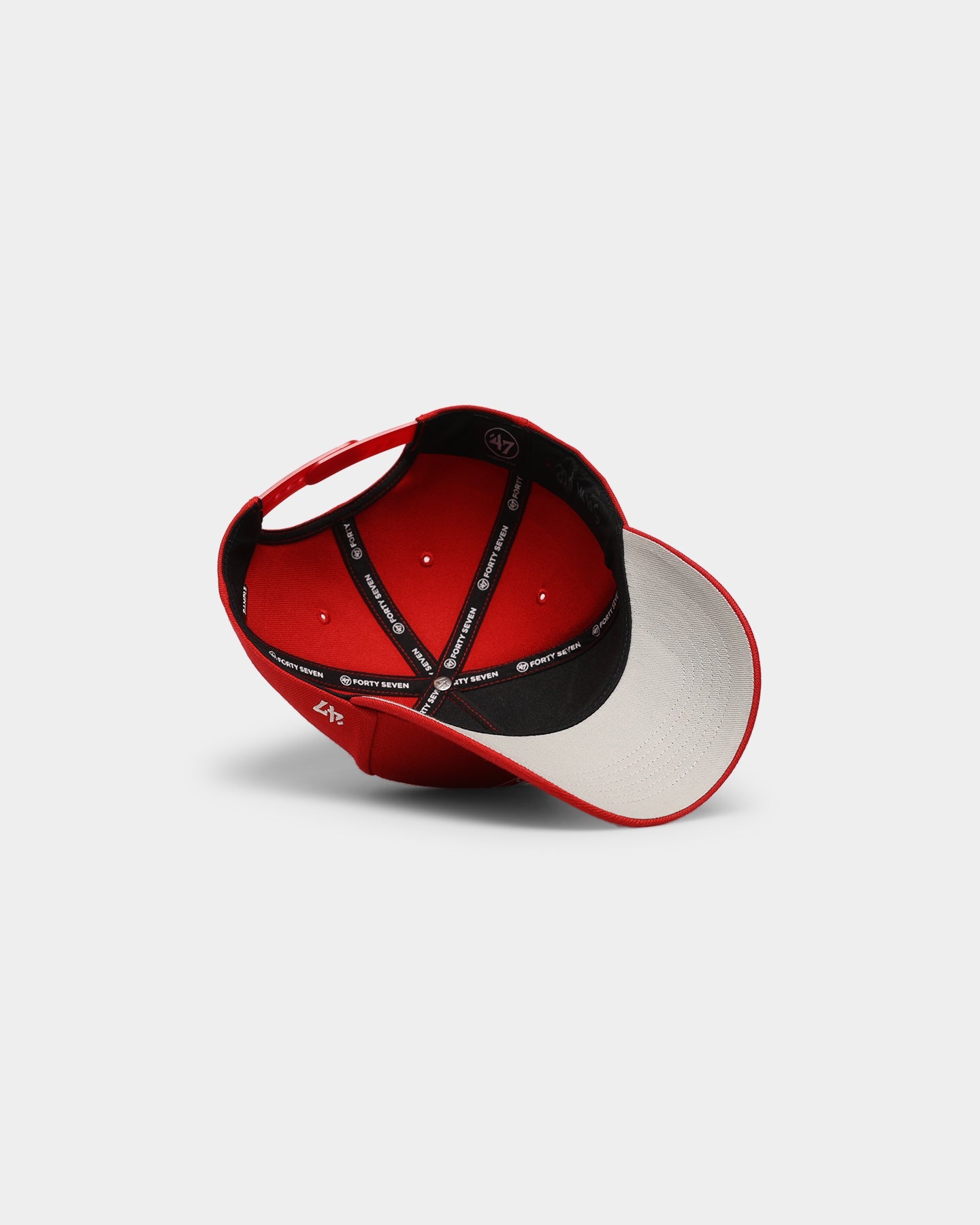 47 Brand Anaheim Ducks 'Chili Red' MVP DT Snapback Red/Natural