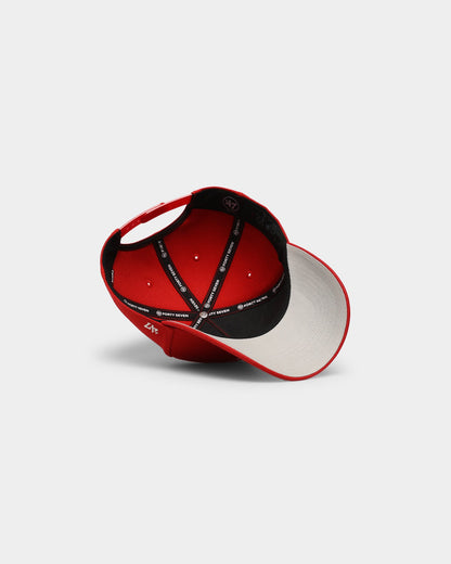 47 Brand Anaheim Ducks 'Chili Red' MVP DT Snapback Red/Natural