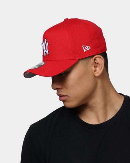 New Era New York Yankees 9FORTY A-Frame Snapback Red
