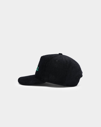 New Era Boston Celtics "Black Cord" Old Golfer Snapback Black
