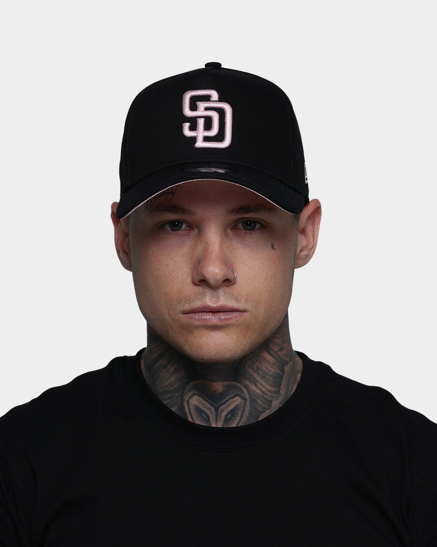 New Era San Diego Padres 9FORTY A-Frame Snapback Black