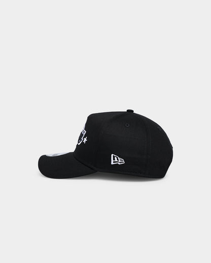 New Era Los Angeles Lakers Star Logo 9FORTY A-Frame Snapback Black