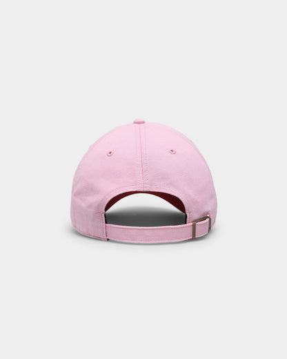 47 Brand Los Angeles Dodgers Ballpark 'Lover Not A Fighter' Clean Up Strapback Petal Pink