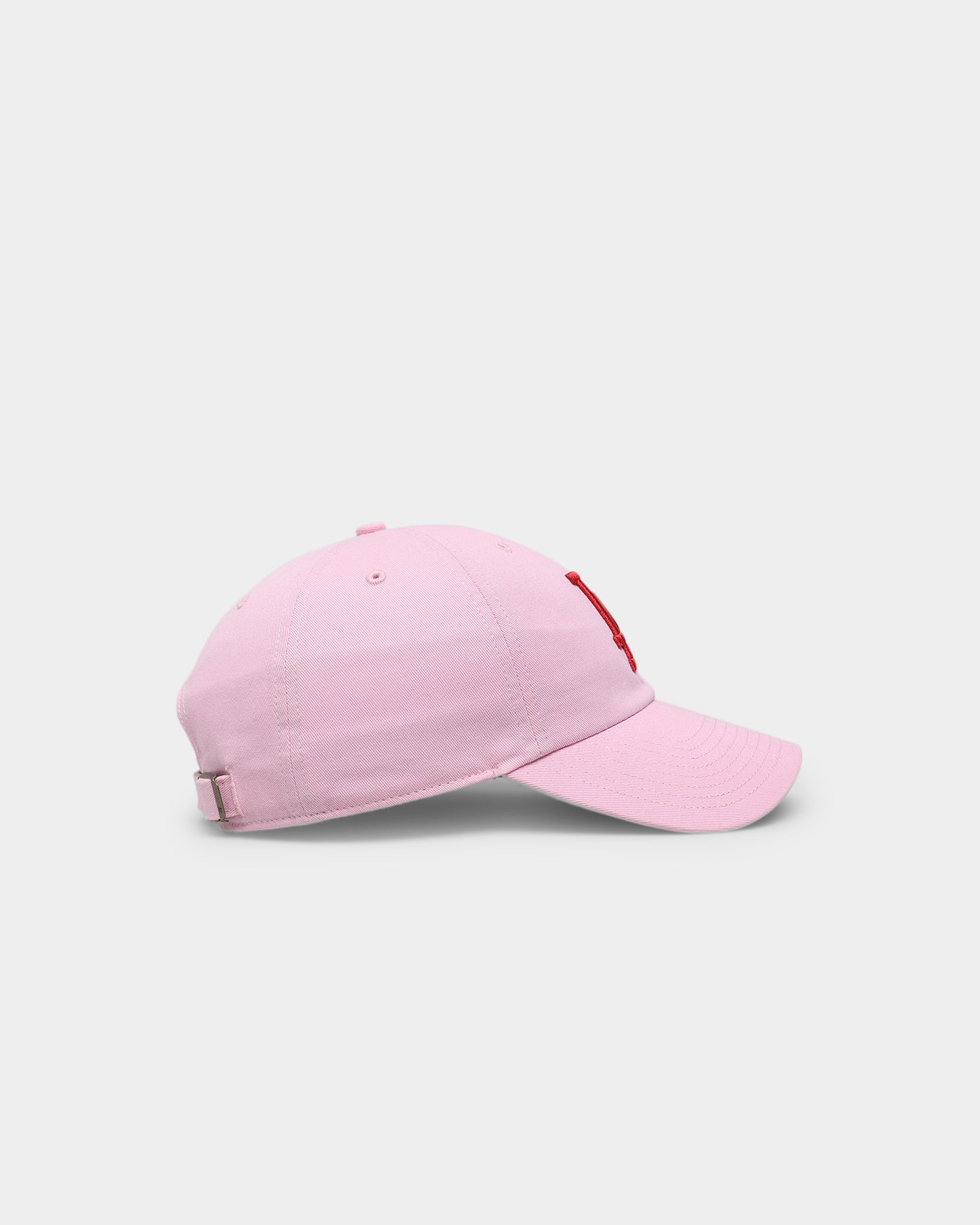 47 Brand Los Angeles Dodgers Ballpark 'Lover Not A Fighter' Clean Up Strapback Petal Pink