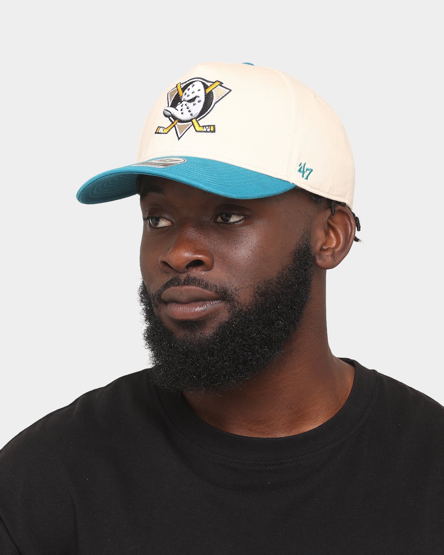47 Brand Anaheim Ducks 'Ducks' Legend Replica '47 MVP DT Snapback Natural