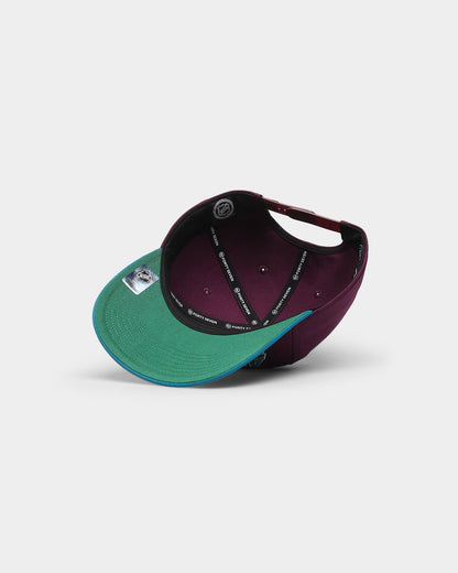 47 Brand Anaheim Ducks 'Ducks' Script Nantasket Captain Snapback Plum