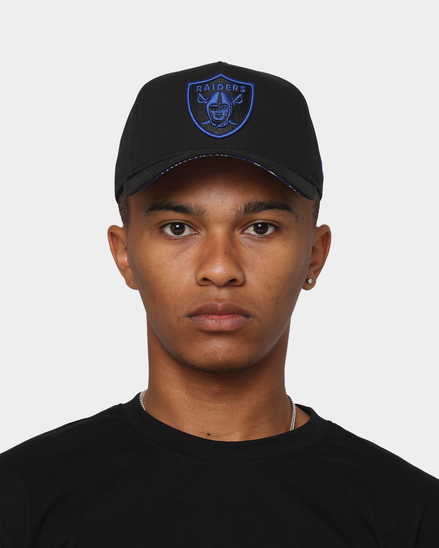 New Era Las Vegas Raiders 'Paisley Royale' 9FORTY A-Frame Snapback Black/Blue