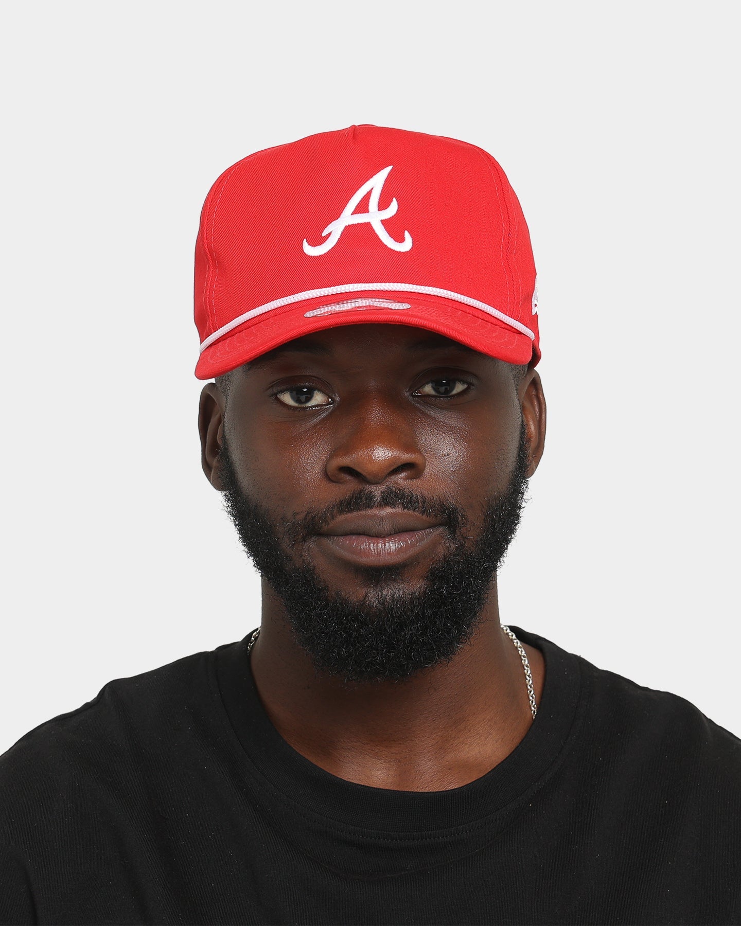 New Era Atlanta Braves 'The Rope' Old Golfer Snapback Team Colours
