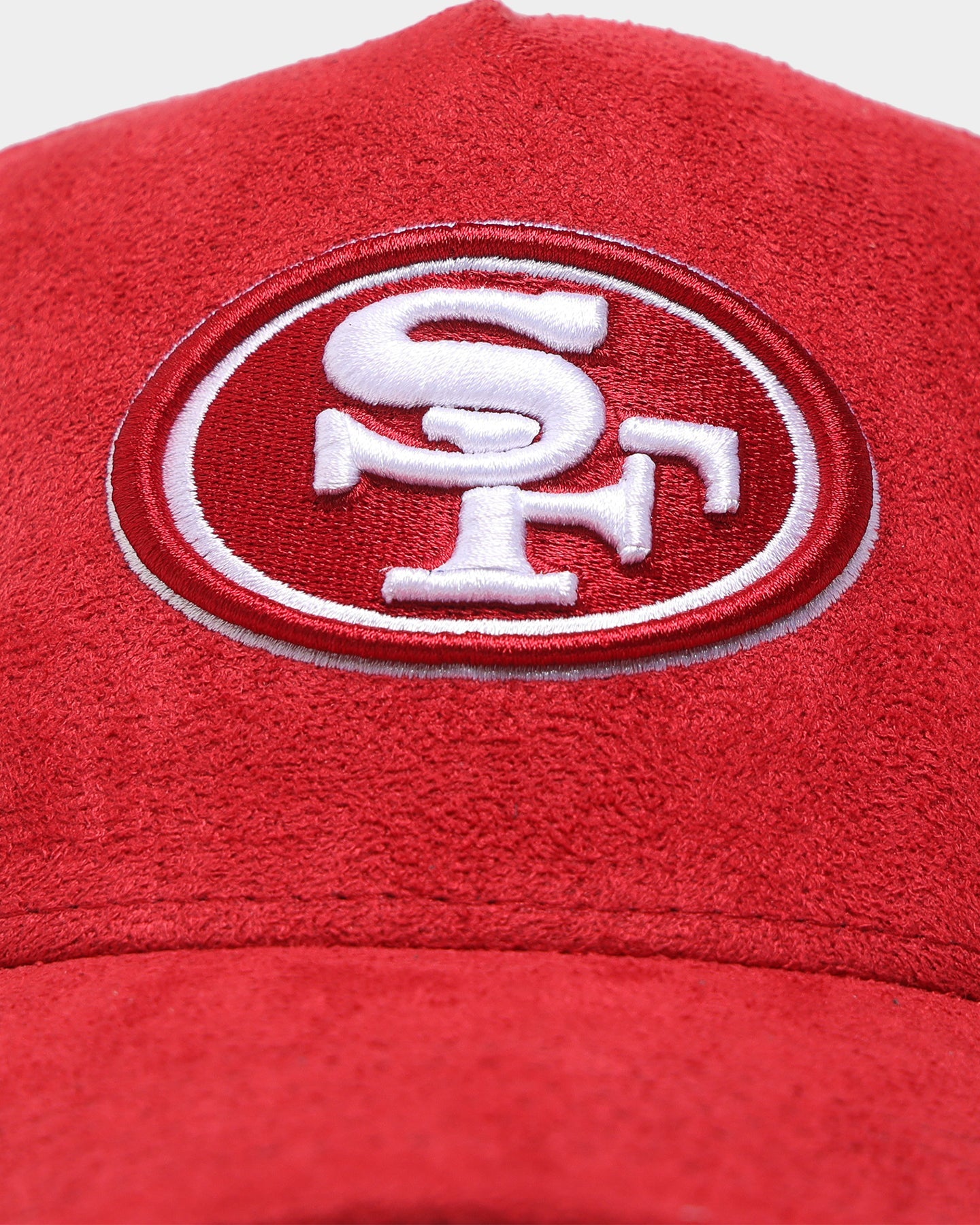 New Era San Francisco 49ers 'Scarlet Red Suede' 9FORTY K-Frame Strapback Scarlet/Black