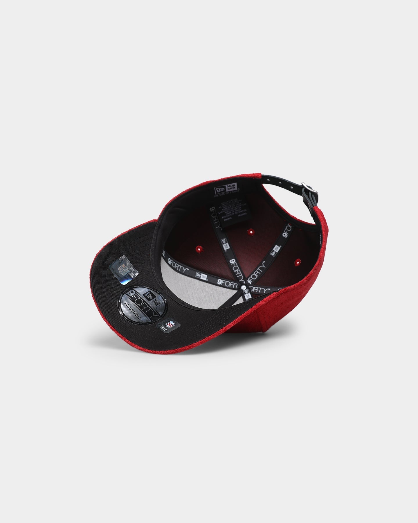 New Era San Francisco 49ers 'Scarlet Red Suede' 9FORTY K-Frame Strapback Scarlet/Black