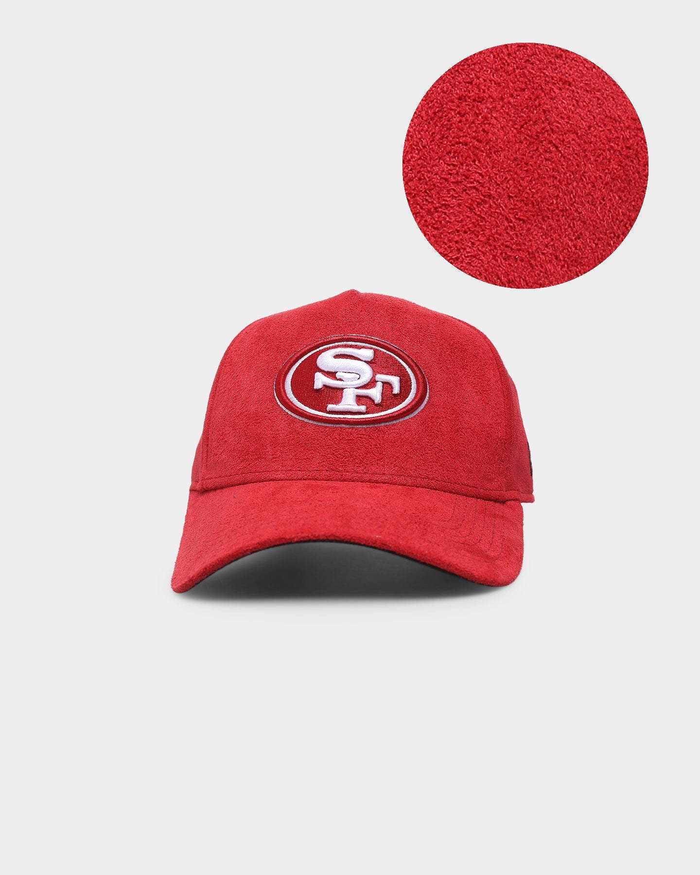 New Era San Francisco 49ers 'Scarlet Red Suede' 9FORTY K-Frame Strapback Scarlet/Black