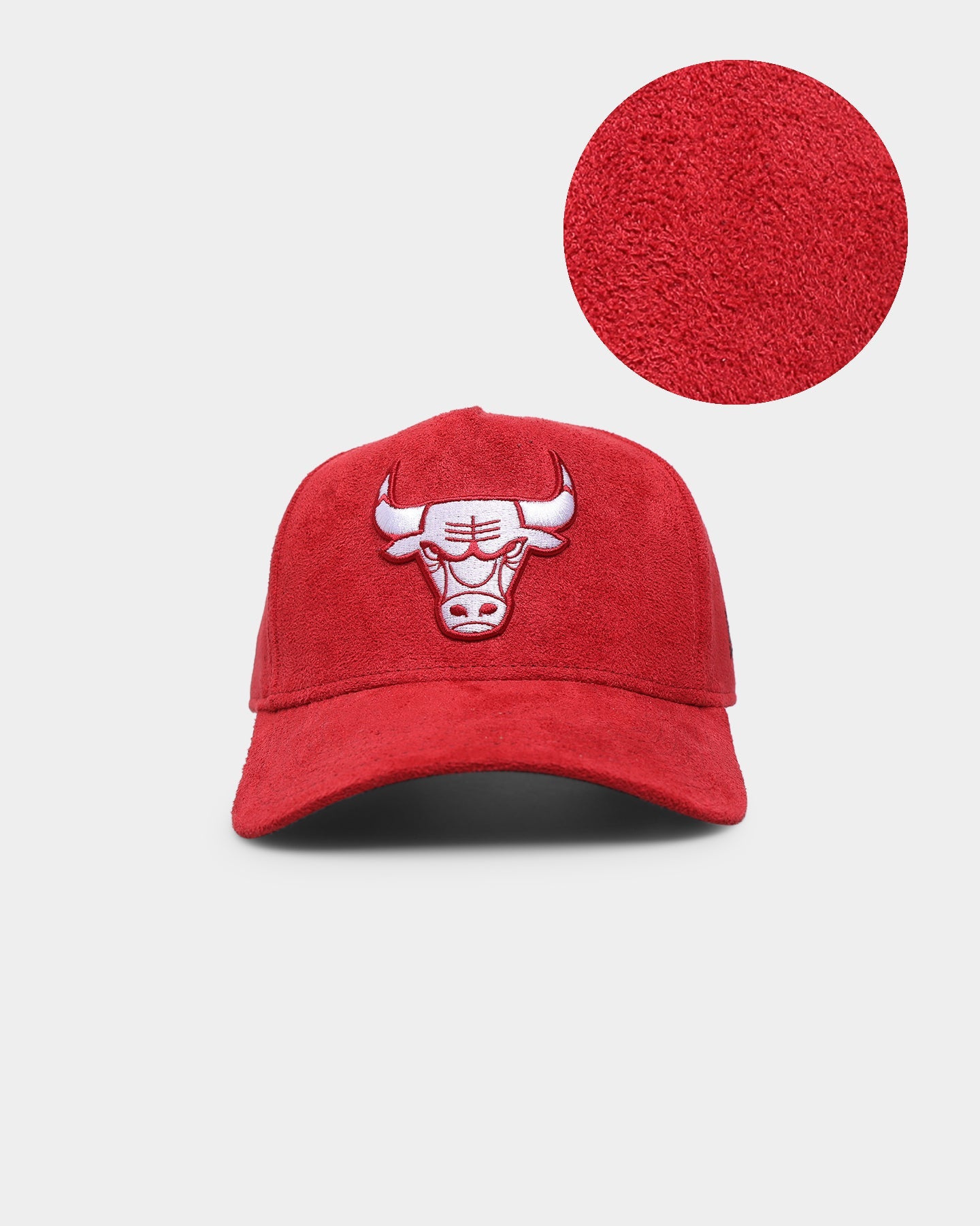 New Era Chicago Bulls 'Scarlet Red Suede' 9FORTY K-Frame Strapback Scarlet/Black