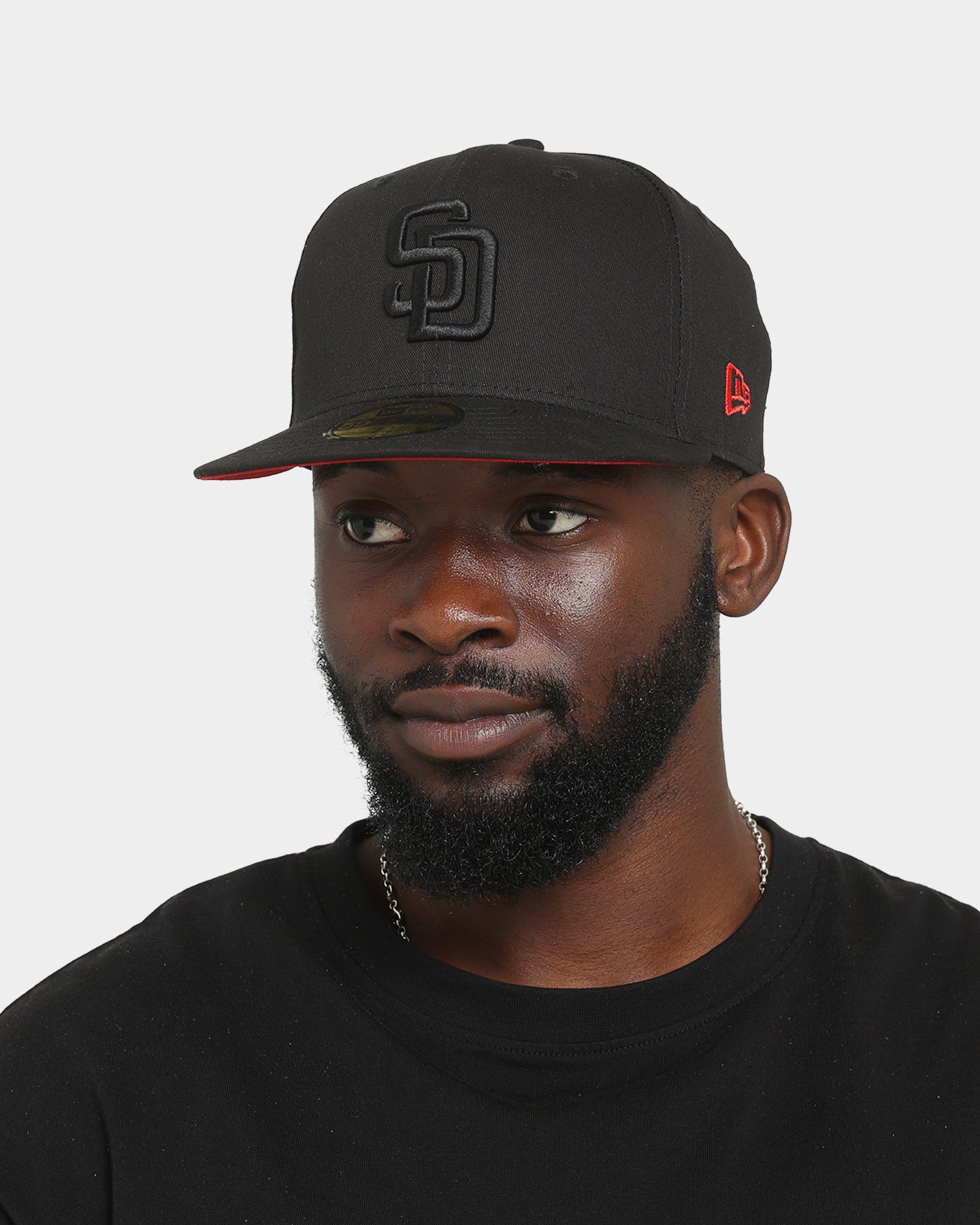 New Era San Diego Padres 'Red Carpet' 40 Years 59FIFTY Fitted Black/Red