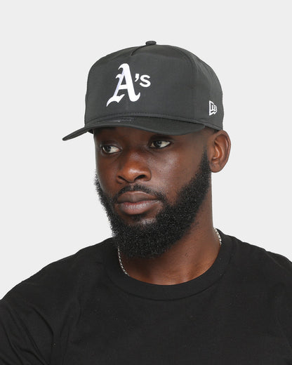 New Era Oakland Athletics 1989 'Black & White World Series' Prolight Old Golfer Snapback Black/White
