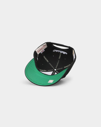 Mitchell & Ness Los Angeles Lakers 'Back To Back' Pro Crown Snapback Black